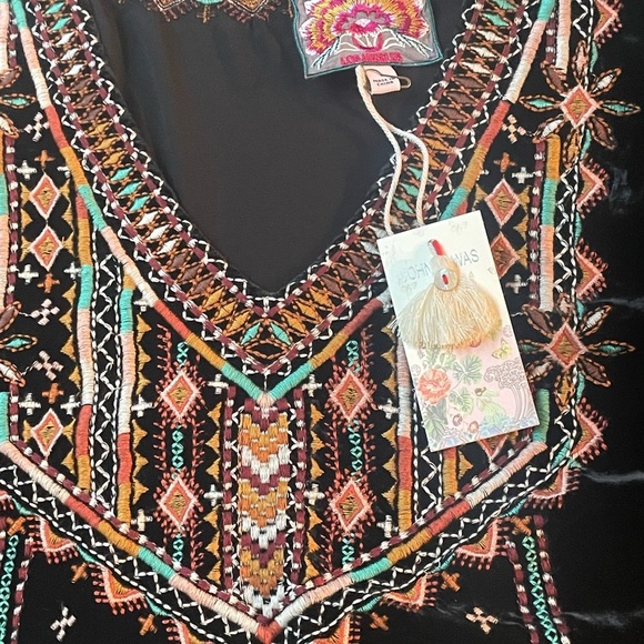 Johnny Was Chiri Velvet swing blouse NWT - Picture 13 of 13